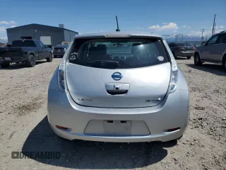 2015 Nissan LEAF SV with VIN 1N4AZ0CP5FC317336, listed as a Copart auction lot 54061095 with 94,344 mi miles and Clean Title. Bid and sale history available at carsss.com. Image 6.