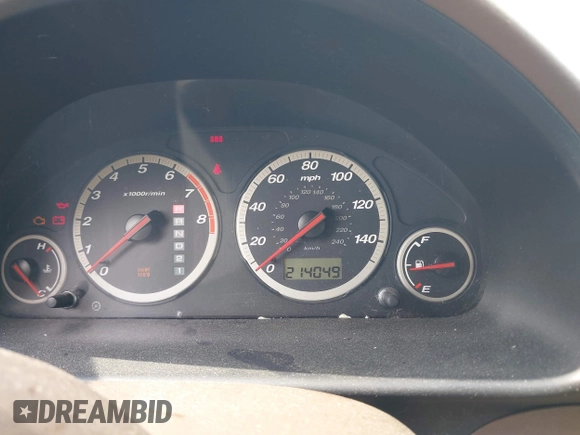 2003 Honda CR-V LX z VIN SHSRD78423U104208, wystawiony jako IAAI lot #42488652 z przebiegiem 214 049 mil mil oraz . Historia ofert i sprzedaży dostępna na DreamBid. Obrazek 7.