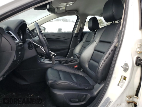 2014 Mazda Mazda6 i Touring with VIN JM1GJ1T58E1110630, listed as a Copart auction lot 43650175 with 203,425 mi miles and Salvage Title. Bid and sale history available at carsss.com. Image 7.