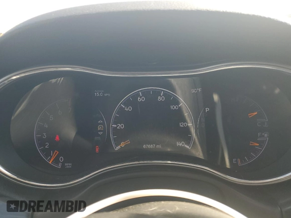 2019 Jeep Grand Cherokee Limited with VIN 1C4RJFBG5KC679881, listed as a Copart auction lot 62743025 with 67,687 mi miles and Salvage title. Bid and sale history available at DreamBid. Image 9.