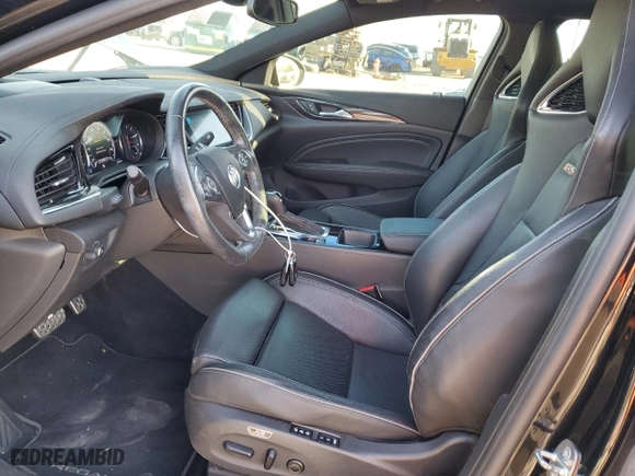 2019 Buick Regal Sportback GS with VIN W04GS6SSXK1019172, listed as a Copart auction lot 74178714 with 26,653 mi miles and Salvage Title. Bid and sale history available at carsss.com. Image 7.