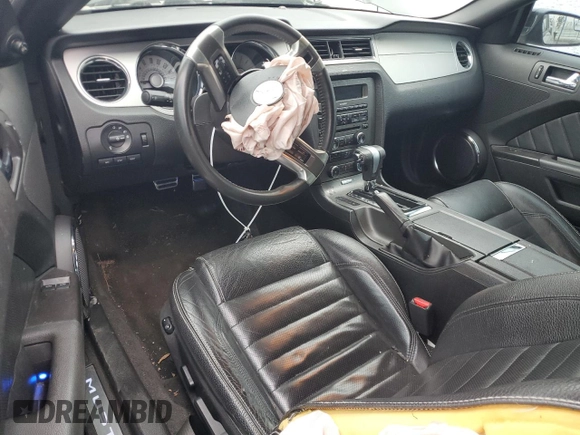2012 Ford Mustang GT Premium with VIN 1ZVBP8CFXC5272336, listed as a Copart auction lot 86491414 with 103,653 mi miles and Salvage Title. Bid and sale history available at DreamBid. Image 8.