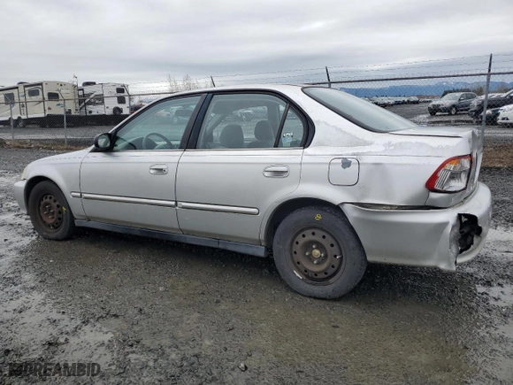 1999 Honda Civic VP with VIN 2HGEJ6616XH529952, listed as a Copart auction lot 49108865 with 120,525 mi miles and Salvage Title. Bid and sale history available at carsss.com. Image 2.