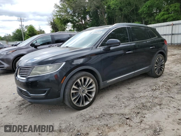 2016 Lincoln MKX Reserve with VIN 2LMTJ6LR9GBL39789, listed as a Copart auction lot 53092915 with 185,817 mi miles and Clean Title. Bid and sale history available at DreamBid. Image 1.
