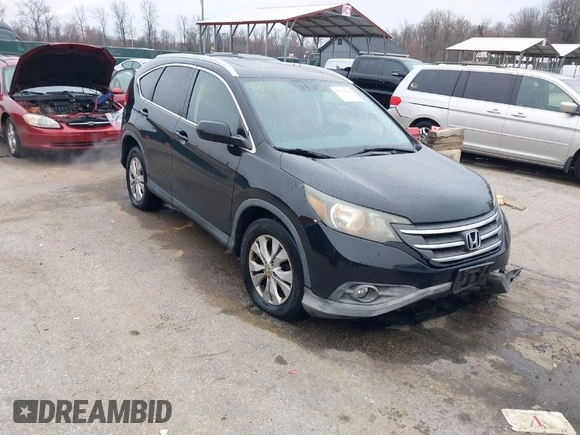 2014 Honda CR-V EX-L with VIN 2HKRM4H73EH662329, listed as a IAAI auction lot 41800191 with 212,800 mi miles. Bid and sale history available at carsss.com. Image 1.