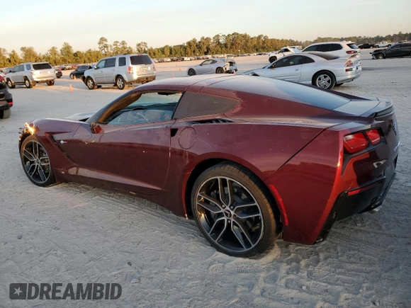 2019 Chevrolet Corvette 1LT with VIN 1G1YB2D75K5120858, listed as a Copart auction lot 76556084 with 28,932 mi miles and Salvage Title. Bid and sale history available at carsss.com. Image 2.