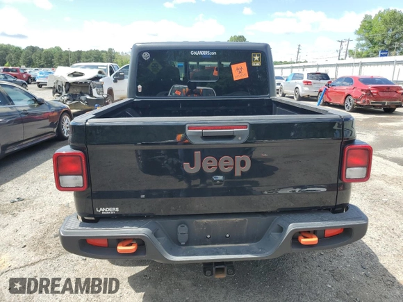 2023 Jeep Gladiator Mojave z VIN 1C6JJTEG9PL510727, wystawiony jako Copart lot #52186175 z przebiegiem 16 793 mil mil oraz Szkoda całkowita • Salvage title. Historia ofert i sprzedaży dostępna na DreamBid. Obrazek 6.