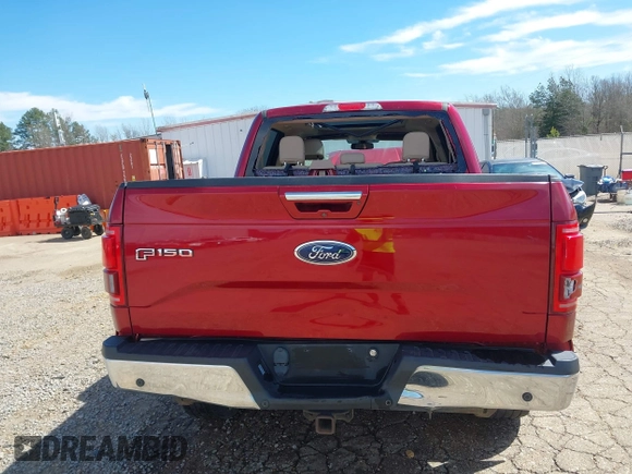 2015 Ford F-150 XLT with VIN 1FTEW1EGXFKE72820, listed as a IAAI auction lot 41807621 with Not provided miles and . Bid and sale history available at DreamBid. Image 18.