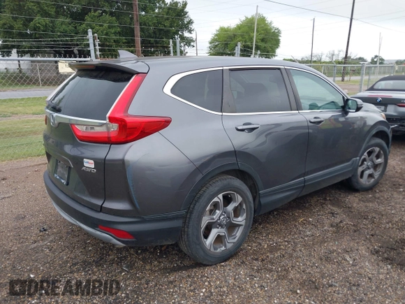 2017 Honda CR-V EX-L with VIN 2HKRW2H83HH625986, listed as a IAAI auction lot 42176162 with 47,706 mi miles. Bid and sale history available at carsss.com. Image 4.