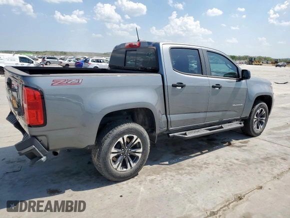 2022 Chevrolet Colorado 2WD Z71 with VIN 1GCGSDEN8N1217141, listed as a Copart auction lot 50622635 with 25,531 mi miles and Salvage title. Bid and sale history available at DreamBid. Image 2.