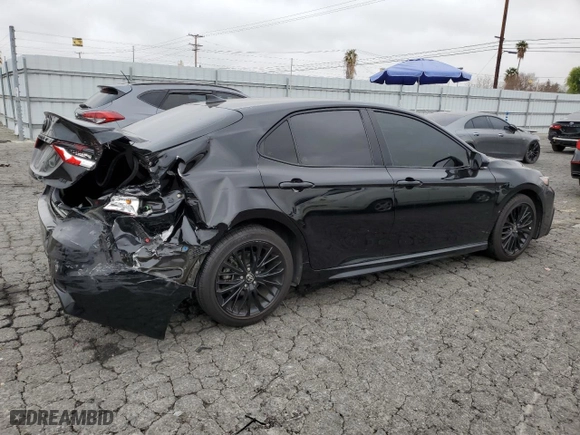 2022 Toyota Camry Hybrid SE with VIN 4T1G31AKXNU044224, listed as a Copart auction lot 44176305 with 52,989 mi miles and Salvage Title. Bid and sale history available at carsss.com. Image 3.