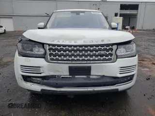 2014 Land Rover Range Rover HSE with VIN SALGS2WF9EA176815, listed as a Copart auction lot 58068405 with 155,260 mi miles and Salvage title. Bid and sale history available at DreamBid. Image 5.