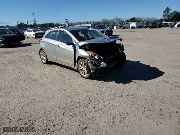 2013 Hyundai Elantra GT with VIN KMHD35LE8DU090344, listed as a Copart auction lot 47178225 with 130,784 mi miles and Salvage Title. Bid and sale history available at carsss.com. Image 11.