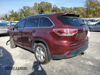 2014 Toyota Highlander Limited с VIN 5TDDCRFH0ES004774, выставлен на аукционе Copart как лот 77701584 с пробегом 147 023 миль миль и Списание • Salvage title. История ставок и продаж доступна на DreamBid. Изображение 2.