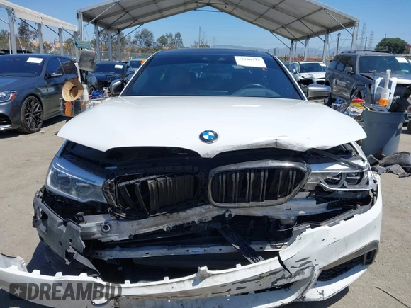 2020 BMW 5 Series M550i xDrive with VIN WBAJS7C0XLCD42738, listed as a IAAI auction lot 42326945 with 50,046 mi miles and . Bid and sale history available at DreamBid. Image 12.