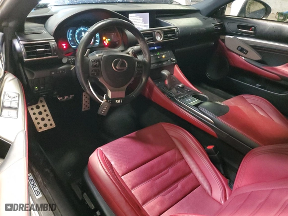 2015 Lexus RC 350 with VIN JTHSE5BC8F5005763, listed as a Copart auction lot 78868934 with 49,432 mi miles and Salvage Title. Bid and sale history available at carsss.com. Image 8.