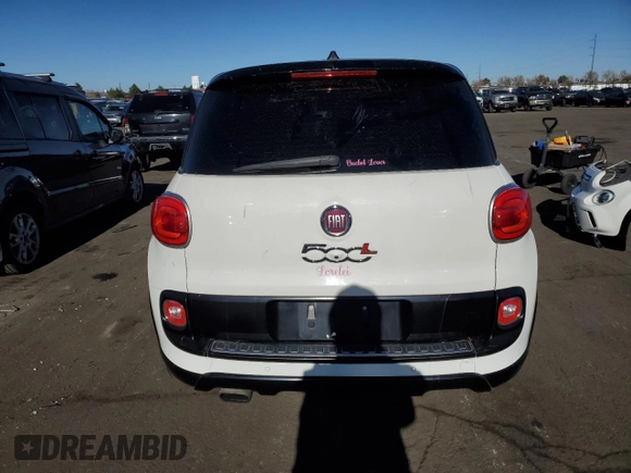 2017 FIAT 500L Trekking z VIN ZFBCFADH5HZ040117, wystawiony jako Copart lot #82126574 z przebiegiem 80 025 mil mil oraz Szkody całkowita. Historia ofert i sprzedaży dostępna na DreamBid. Obrazek 6.