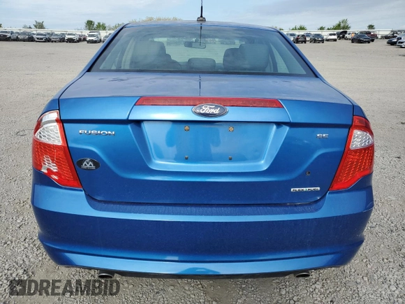2012 Ford Fusion SE with VIN 3FAHP0HG7CR105628, listed as a Copart auction lot 53709785 with 73,975 mi miles and Salvage Title. Bid and sale history available at DreamBid. Image 6.
