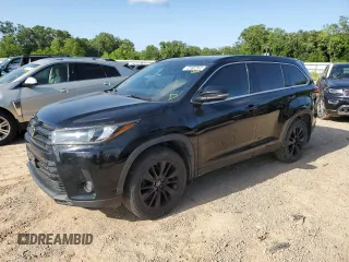 2019 Toyota Highlander SE with VIN 5TDJZRFH4KS594586, listed as a Copart auction lot 54616435 with 122,328 mi miles and Clean title. Bid and sale history available at DreamBid. Image 1.