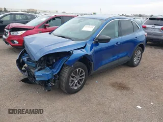 2022 Ford Escape SE with VIN 1FMCU9G69NUA71547, listed as a IAAI auction lot 41731172 with 36,273 mi miles and . Bid and sale history available at carsss.com. Image 18.