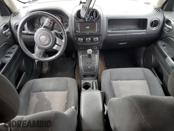 2014 Jeep Patriot Latitude with VIN 1C4NJPFB8ED674112, listed as a Copart auction lot 50460065 with 107,350 mi miles and Salvage Title. Bid and sale history available at carsss.com. Image 8.