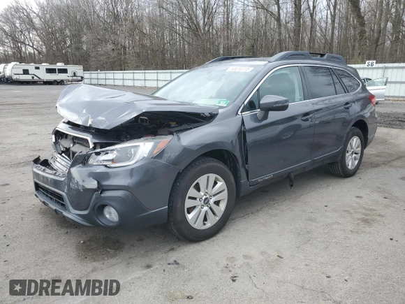 2018 Subaru Outback Premium with VIN 4S4BSAFC6J3346849, listed as a Copart auction lot 50616115 with 129,567 mi miles and Salvage title. Bid and sale history available at DreamBid. Image 1.