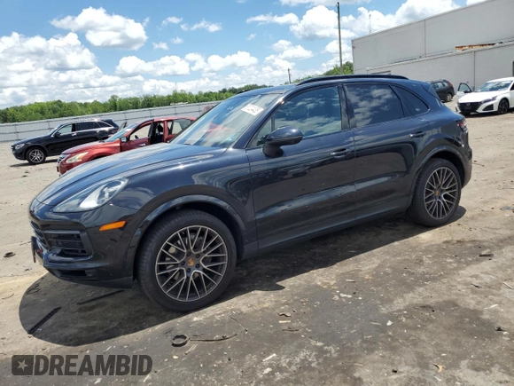 2020 Porsche Cayenne with VIN WP1AA2AY9LDA00494, listed as a Copart auction lot 61024435 with 58,846 mi miles and Salvage title. Bid and sale history available at DreamBid. Image 1.