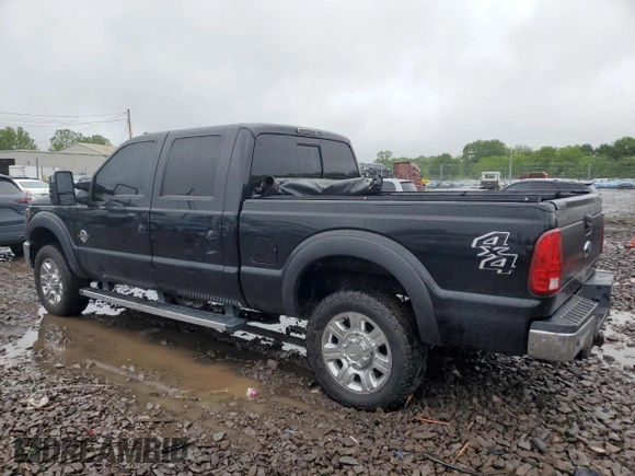 2016 Ford F-250 Lariat with VIN 1FT7W2BT7GEB12257, listed as a Copart auction lot 57263455 with 215,150 mi miles and Salvage title. Bid and sale history available at DreamBid. Image 3.