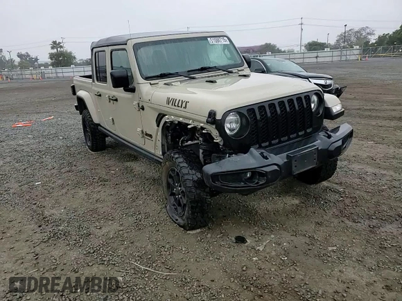 2022 Jeep Gladiator Willys Sport z VIN 1C6HJTAG8NL167359, wystawiony jako Copart lot #51088715 z przebiegiem 28 454 mil mil oraz Szkoda całkowita • Salvage title. Historia ofert i sprzedaży dostępna na DreamBid. Obrazek 11.