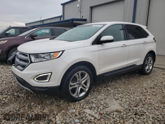2016 Ford Edge Titanium with VIN 2FMPK3K93GBB13421, listed as a Copart auction lot 86165724 with 144,360 mi miles and Clean Title. Bid and sale history available at carsss.com. Image 1.