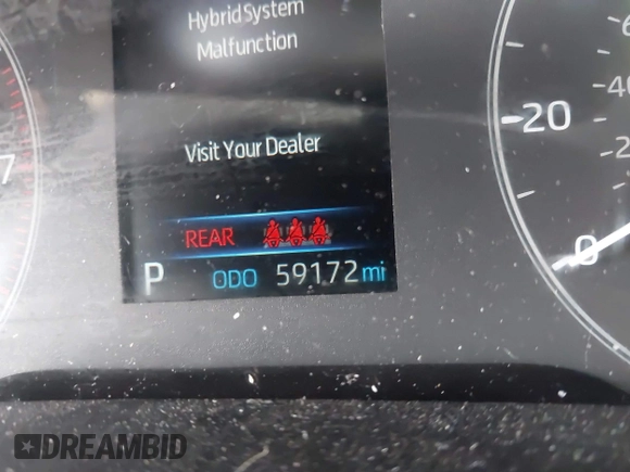 2023 Toyota Corolla Cross Hybrid S with VIN 7MUFBABG0PV004809, listed as a IAAI auction lot 41489550 with 59,172 mi miles and . Bid and sale history available at DreamBid. Image 15.