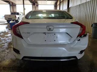 2019 Honda Civic Sedan LX with VIN 2HGFC2F6XKH604454, listed as a Copart auction lot 47234695 with 128,095 mi miles and Salvage Title. Bid and sale history available at carsss.com. Image 6.