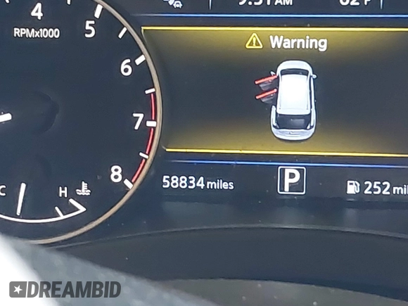 2017 Nissan Murano SL с VIN 5N1AZ2MHXHN187134, выставлен на аукционе IAAI как лот 42161412 с пробегом 58 834 миль миль и . История ставок и продаж доступна на DreamBid. Изображение 15.