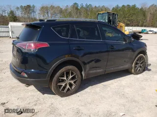 2018 Toyota RAV4 SE with VIN 2T3JFREV1JW780907, listed as a Copart auction lot 48913655 with 119,402 mi miles and Salvage Title. Bid and sale history available at carsss.com. Image 3.