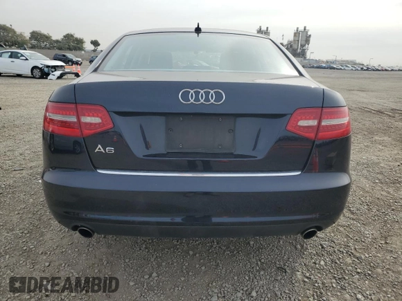 2010 Audi A6 with VIN WAUEKBFB4AN037199, listed as a Copart auction lot 82477354 with 85,846 mi miles and Salvage title. Bid and sale history available at DreamBid. Image 6.