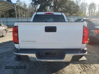 2021 Chevrolet Colorado 2WD Work Truck with VIN 1GCGSBEAXM1188628, listed as a Copart auction lot 43849385 with 0 mi miles and Salvage Title. Bid and sale history available at carsss.com. Image 6.