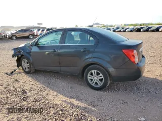 2015 Chevrolet Sonic LT with VIN 1G1JC5SG7F4132086, listed as a Copart auction lot 63196045 with 67,846 mi miles and Salvage title. Bid and sale history available at DreamBid. Image 2.