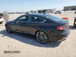 2019 Audi S5 Sportback Premium z VIN WAUA4CF51KA003450, wystawiony jako Copart lot #52089865 z przebiegiem 51 877 mil mil oraz Szkody całkowita. Historia ofert i sprzedaży dostępna na DreamBid. Obrazek 2.