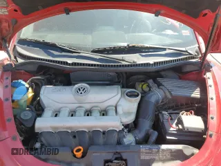 2007 Volkswagen New Beetle Coupe with VIN 3VWSW31CX7M504559, listed as a Copart auction lot 58731834 with 122,511 mi miles and Salvage Title. Bid and sale history available at carsss.com. Image 11.
