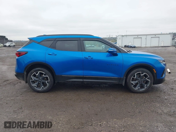 2020 Chevrolet Blazer RS z VIN 3GNKBKRSXLS696602, wystawiony jako IAAI lot #41954755 z przebiegiem 34 759 mil mil oraz . Historia ofert i sprzedaży dostępna na DreamBid. Obrazek 12.