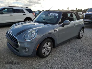 2017 MINI Convertible Cooper with VIN WMWWG5C36H3C99965, listed as a Copart auction lot 74083704 with 0 mi miles and Salvage Title. Bid and sale history available at carsss.com. Image 1.