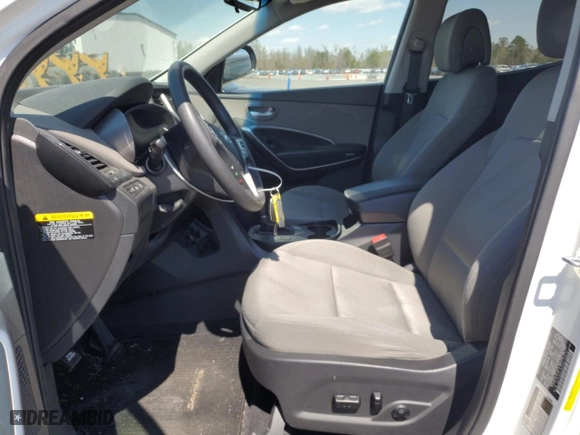 2015 Hyundai Santa Fe Sport with VIN 5XYZU3LB2FG273826, listed as a Copart auction lot 50021795 with 104,350 mi miles and Salvage Title. Bid and sale history available at carsss.com. Image 7.