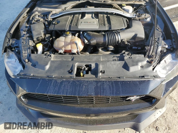 2019 Ford Mustang GT Premium with VIN 1FATP8FFXK5162572, listed as a Copart auction lot 49687415 with 41,378 mi miles and Non Repairable. Bid and sale history available at carsss.com. Image 12.