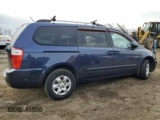 2009 Kia Sedona LX with VIN KNDMB233396298759, listed as a Copart auction lot 42499505 with 141,899 mi miles and Salvage Title. Bid and sale history available at carsss.com. Image 3.