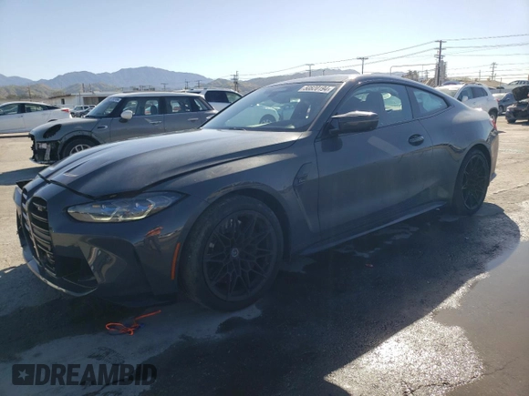 2022 BMW M4 Competition xDrive with VIN WBS43AZ05NCK65609, listed as a Copart auction lot 50820194 with 18,042 mi miles. Bid and sale history available at carsss.com. Image 1.