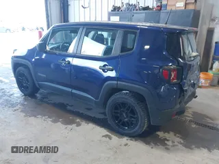 2019 Jeep Renegade Sport with VIN ZACNJAAB5KPK78427, listed as a IAAI auction lot 41239148 with 120,831 mi miles and . Bid and sale history available at DreamBid. Image 3.