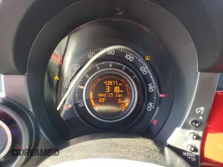2013 FIAT 500 Abarth with VIN 3C3CFFJH9DT738380, listed as a Copart auction lot 88735915 with 43,977 mi miles and Salvage Title. Bid and sale history available at carsss.com. Image 9.
