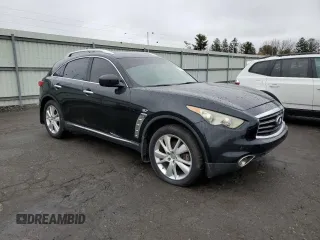 2012 Infiniti FX35 with VIN JN8AS1MU1CM121221, listed as a Copart auction lot 52927525 with 139,706 mi miles and Clean Title. Bid and sale history available at carsss.com. Image 4.