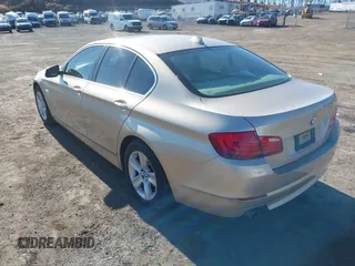 2013 BMW 5 Series 528i with VIN WBAXG5C52DDY33728, listed as a IAAI auction lot 41713841 with 105,963 mi miles and . Bid and sale history available at carsss.com. Image 3.