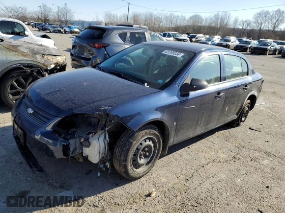 2008 Chevrolet Cobalt LS with VIN 1G1AK58F087166826, listed as a Copart auction lot 83269234 with 124,314 mi miles and Salvage Title. Bid and sale history available at DreamBid. Image 1.